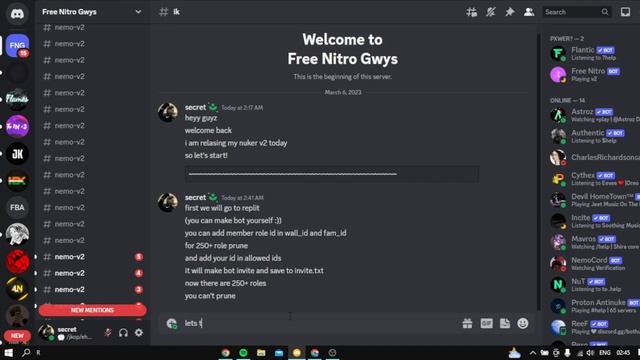 How to make a nuke bot replit host #v2 | #NemoOp #Part2 смотреть онлайн