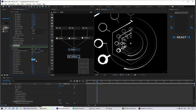 Create an Audio Reactive Neon Visualizer using Stardust Deep Glow and FreqReact in After Effects смотреть онлайн