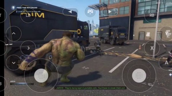 MARVEL AVENGERS GAMEPLAY (ANDROID) GEFORCE NOW APP