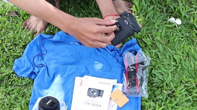 Canon 80D With Lens 50mm 1.8 Unboxing And Test Video Photo By Technology Hs