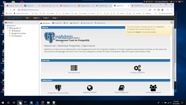 Installing and Connecting CakePhp to PostgreeSql on Windows 10 смотреть онлайн