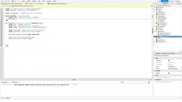 How To Make Battlegrounds Combat System Part1 (Roblox Studio)