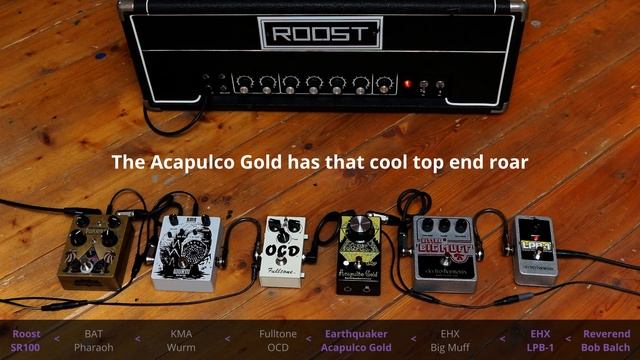 Earthquaker Devices - Acapulco Gold (Stoner/Doom Demo, No Talking)