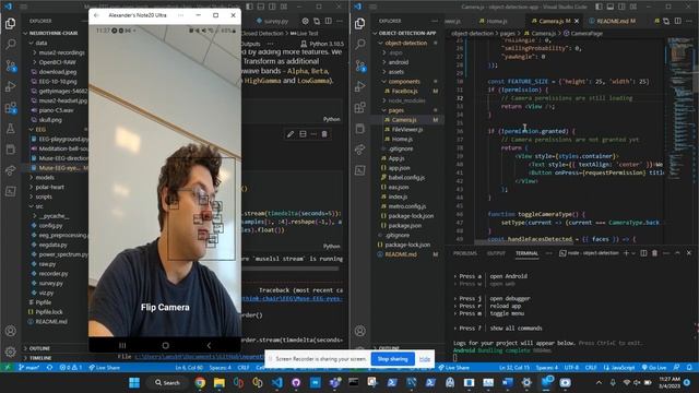 React Native Face Detector смотреть онлайн