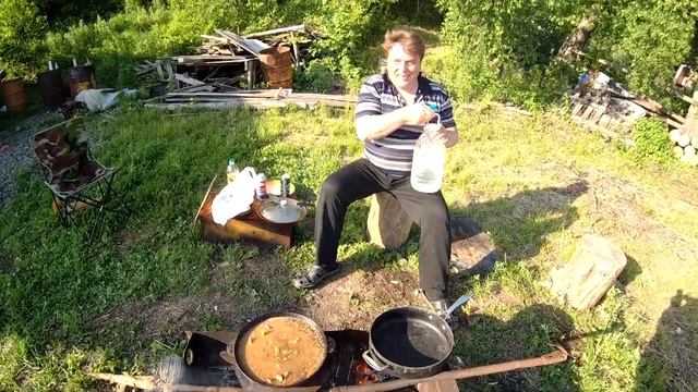 НЕ РЫБНЫЙ ПЛОВ НА КОСТРЕ В КАЗАНЕ от Fisherman DV. 27 RUS для Кухня Аборигена смотреть онлайн