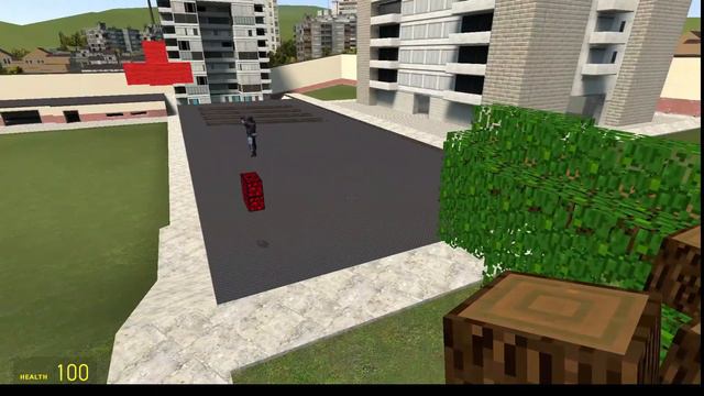 Garry's Mod Gameplay #3 | Playing with Minecraft addons смотреть онлайн