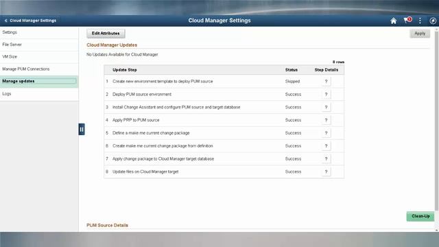 Image Highlights, PeopleSoft Cloud Manager Update Image 05 смотреть онлайн