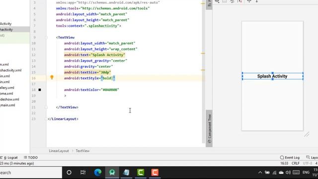Full view Splash Screen in android studio with source code(In Hindi) смотреть онлайн
