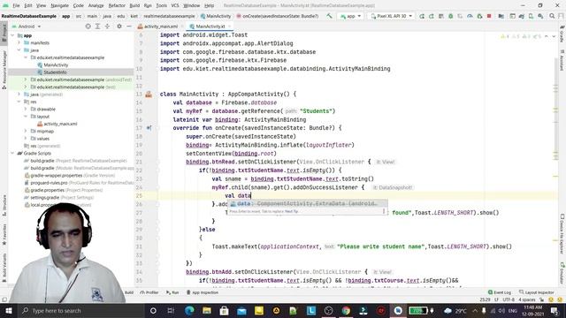 Firebase -3- Firebase Realtime Database Read Operation | Dr Vipin Classes смотреть онлайн