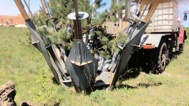 Пересадка деревьев. Процесс пересадки ели. / Участки под застройку. смотреть онлайн