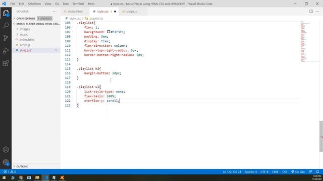 How To Create a JavaScript Music Player From Scratch - Fun JavaScript Project For Beginners смотреть онлайн