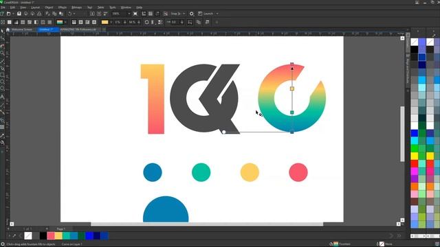 How to create Beautiful Gradients in CorelDraw смотреть онлайн