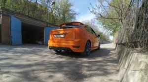 Ford Focus ST 2, full MG-RACE exhaust 76mm