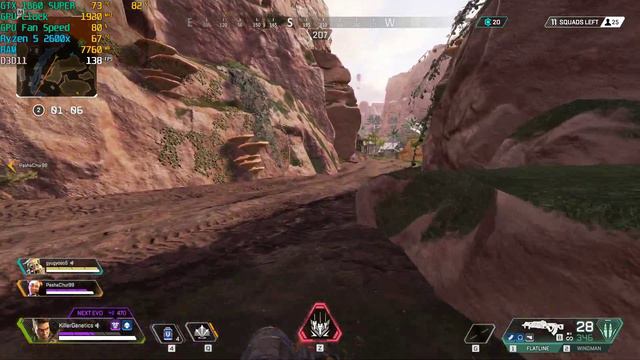 Apex Legends : GTX 1660 SUPER + Ryzen 5 2600X | 1080P | Competitive Settings смотреть онлайн