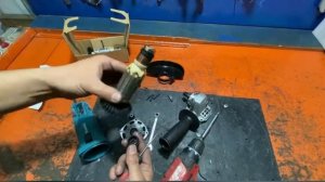 Ремонт углошлифовальной машины (УШМ) Makita 9555HN в сервисном центре Энтузиаст-сервис