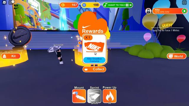 Как получить Nike Повязку и Коробку от Обуви Nike в роблоксе в аватар!