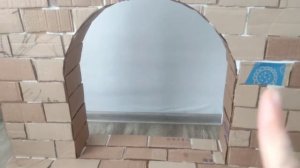 Камин своими руками из картона и коробок. Декор на новый год в квартире.