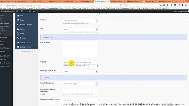 Removing "Muffin group" link in footer copyright area - Be|Theme смотреть онлайн