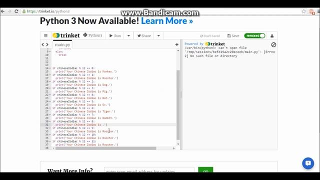 Creating a Chinese Zodiac Generator using Python смотреть онлайн
