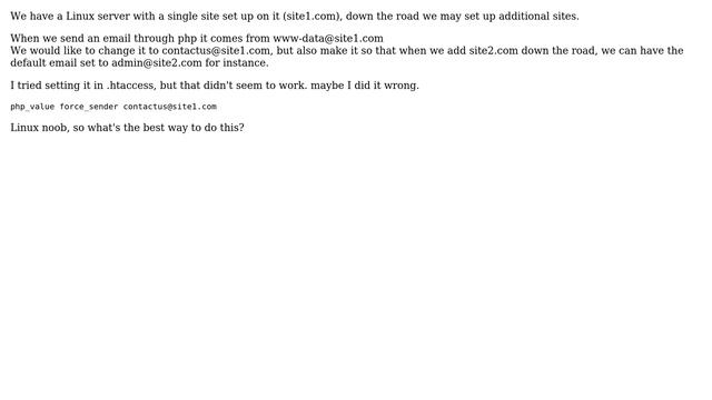 DevOps & SysAdmins: Setting up mail() in PHP for multiple domains смотреть онлайн