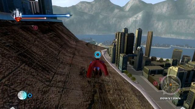 Superman DESTROYS Metropolis! Superman Returns Free Roam Flying! смотреть онлайн