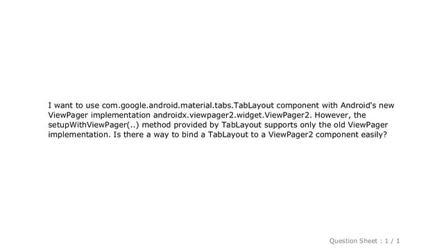 Android : How to use TabLayout with ViewPager2 in Android смотреть онлайн