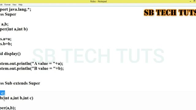 Difference between THIS keyword and SUPER keyword in JAVA | this and super in java | JAVA | Telugu смотреть онлайн