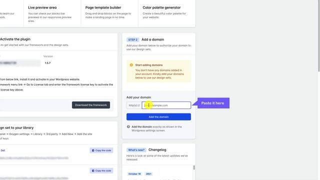 Add a Domain to OxyMade Account | Oxygen Builder Framework & Design Sets смотреть онлайн