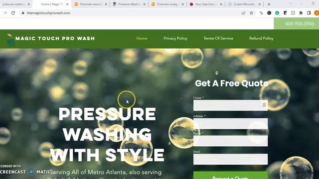 Magic Touch Pro Wash SEO Analysis смотреть онлайн