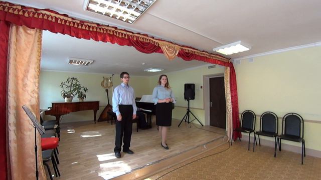 Глинка - Колыбельная (на экзамене) дуэт смотреть онлайн