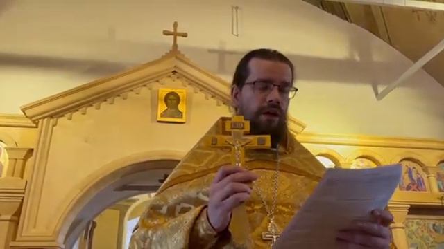 Проповедь иерея Павла Каледы в Неделю 36-ю по Пятидесятнице и в день памяти сщмч. Игнатия Богоносца смотреть онлайн