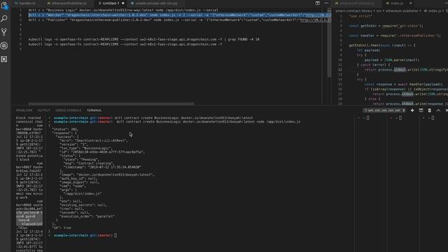 Private Ethereum Interchain in minutes on your blockchain platform смотреть онлайн
