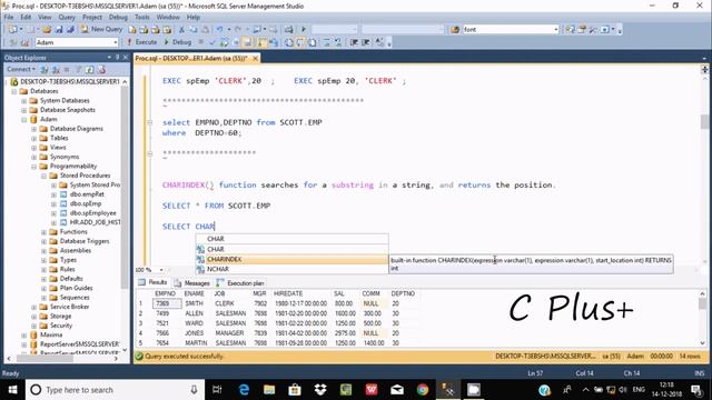 CHARINDEX Function in SQL Server смотреть онлайн