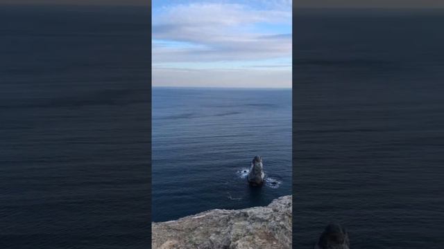 Чёрное море и горы на Фиоленте, Севастополь, зима в Крыму смотреть онлайн