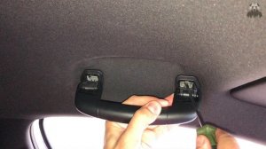 Снятие ручки на потолке Skoda Kodiaq
