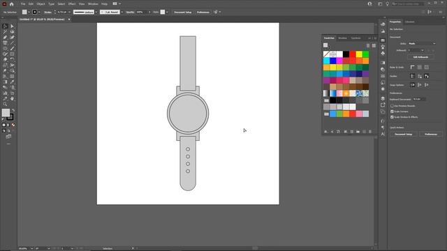 Como DESENHAR um RELÓGIO no Illustrator смотреть онлайн
