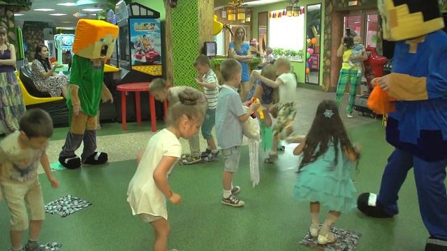 Детский день рождение. Майнкрафт