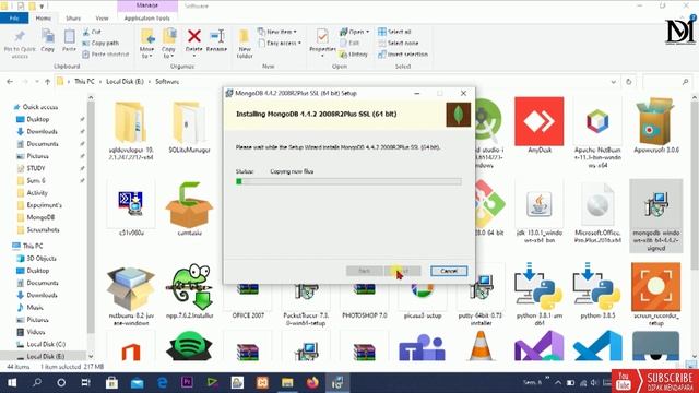 How to Download and Install MongoDB in windows 10 смотреть онлайн