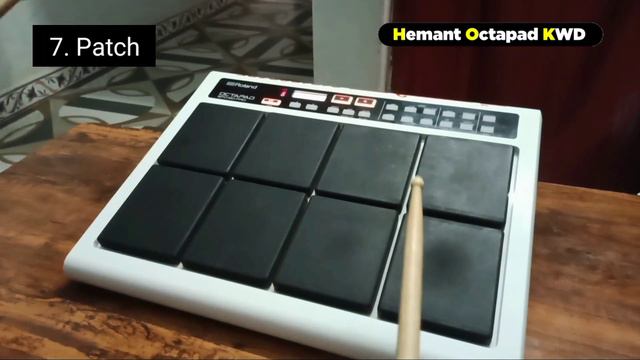 Roland Spd 20pro New Patch Editing Video // New Percussion Patch // Hemant Octapad Kwd 9131923435