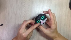 Котик из полимерной глины и меха / 1 часть - Мастер класс