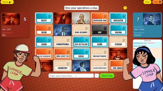CODENAMES - Summaer Camp Games [1] - THIS GAME IS TEARING US APART!!! смотреть онлайн