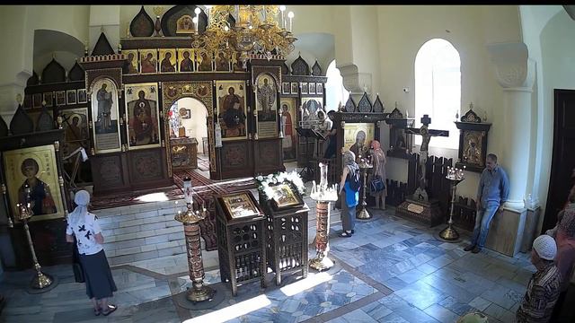 24.08.22 Попразднство Преображения Господня. Мч. архидиакона Евпла. Часы. Литургия. смотреть онлайн