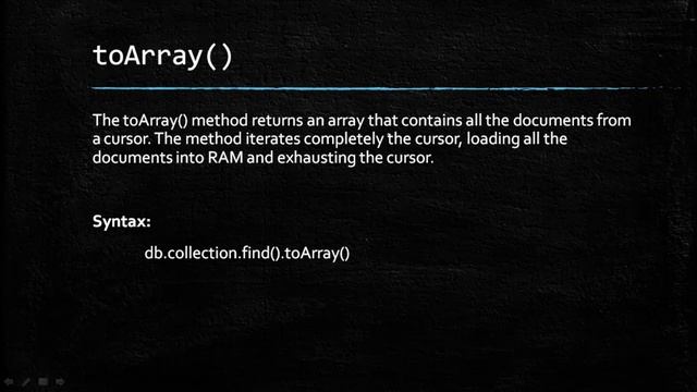Cursor in MongoDB | Get data from Mongo DB through Cursor | MongoDB Tutorial смотреть онлайн