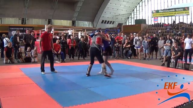Бой 3 раунд 2. Саньда.05.12-15. Чемпионат Европы по кунгфу смотреть онлайн