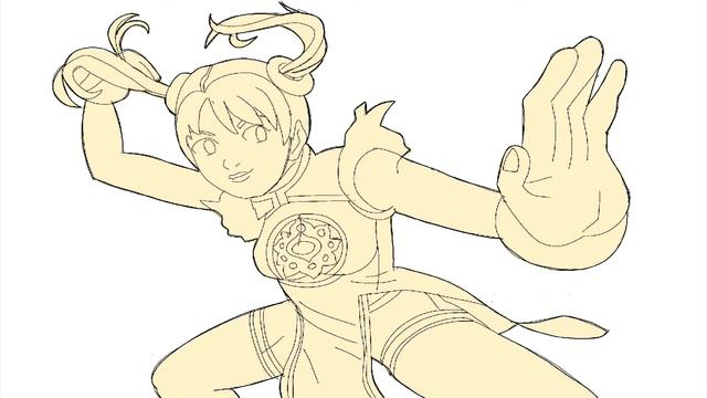 TEKKEN: Ling Xiaoyu - Anime - Speed Drawing смотреть онлайн