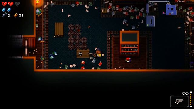 ПЕРВЫЙ БОСС КУРКИ БЛИЗНЕЦЫ - Enter the Gungeon #2 смотреть онлайн