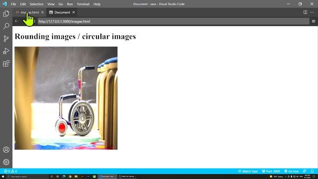 How to Circle Images with HTML and CSS on VS Code смотреть онлайн