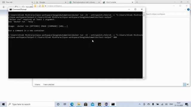 Chapter 5 - How to create Docker Image for selenium project and execute it смотреть онлайн
