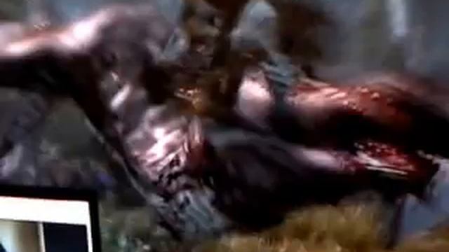 SKYRIM- Awesome Dragon Kill with Daggers смотреть онлайн