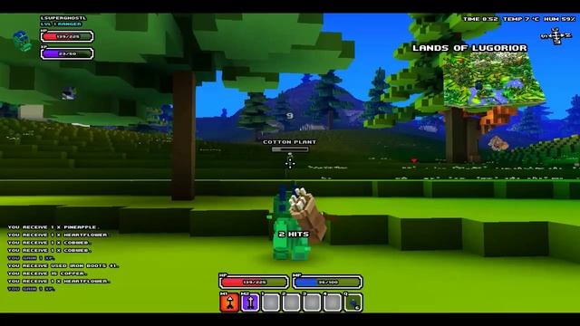 Прохождение игры Cube World #3 [Vargor Mountains...] смотреть онлайн